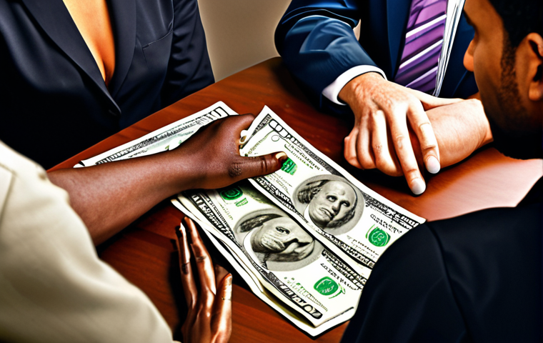 **A diverse group offering aid to a crime victim:** Illustrate economic assistance (money, food), psychological counseling (therapist, support group), and legal aid (lawyer) being provided to a victim, highlighting hope and recovery.
