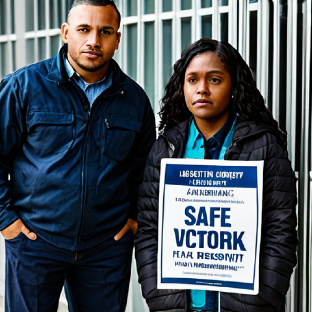 Victim Support**
A diverse group of people, fully clothed in professional attire, offering support to a woman in modest clothing who appears distressed. Background: A modern community center with informational posters about victim assistance. "Safe for work," "appropriate content," "fully clothed," "family-friendly," perfect anatomy, natural pose, promoting community support for crime victims.
**